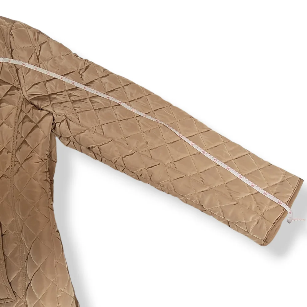 MICHAEL Michael Kors Quilted Tan Jacket, Medium - Picture 7 of 8